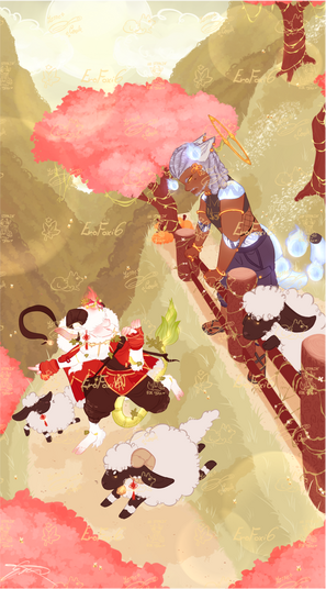 Regular Full Render + Complex Scenery